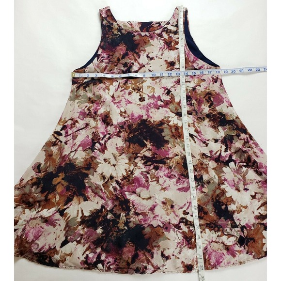 Altard State SIZE S Sleeveless Chamaraw Rayon Boho Tunic Top Lined Mini Dress - Picture 4 of 10